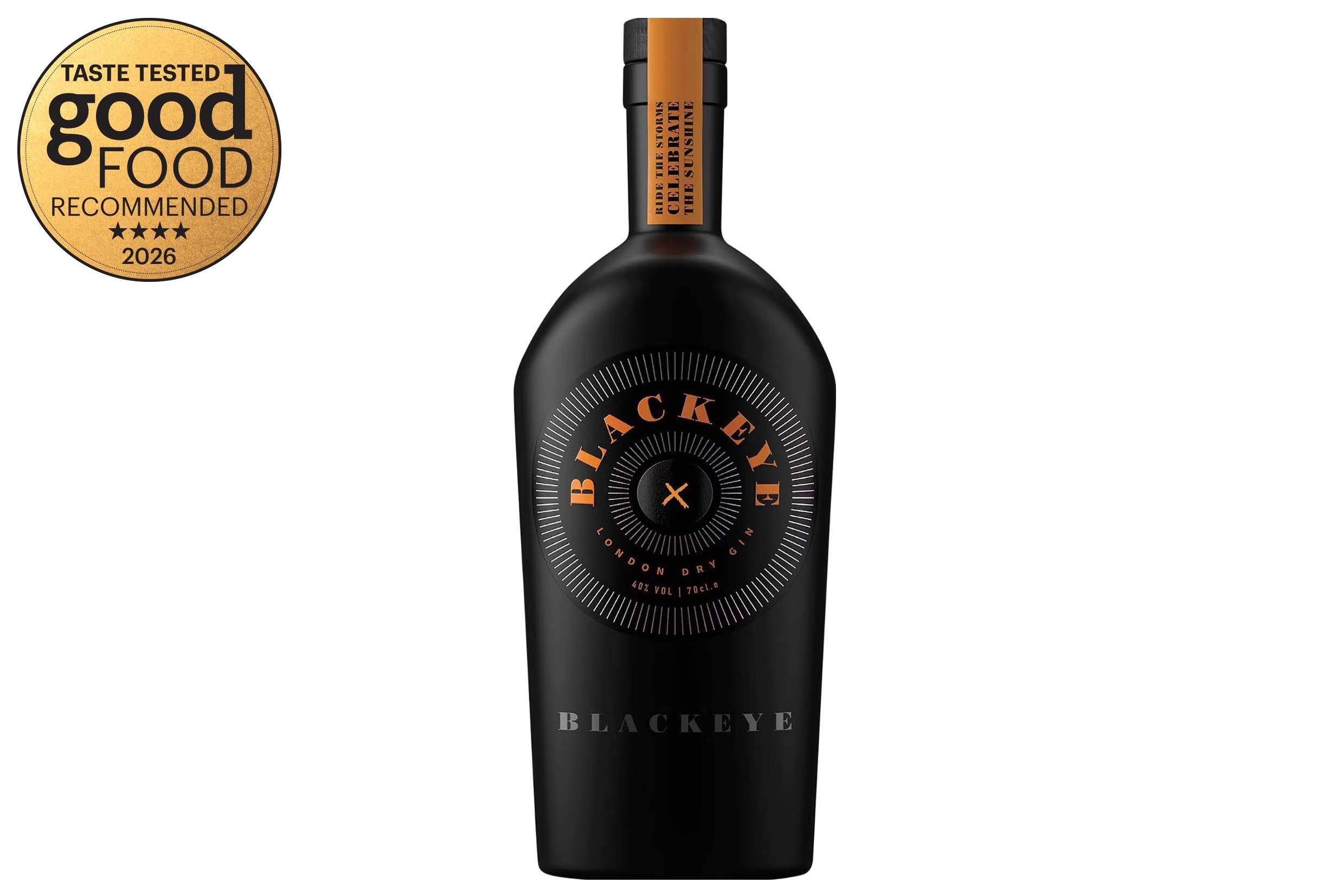 Bottle of Blackeye Gin