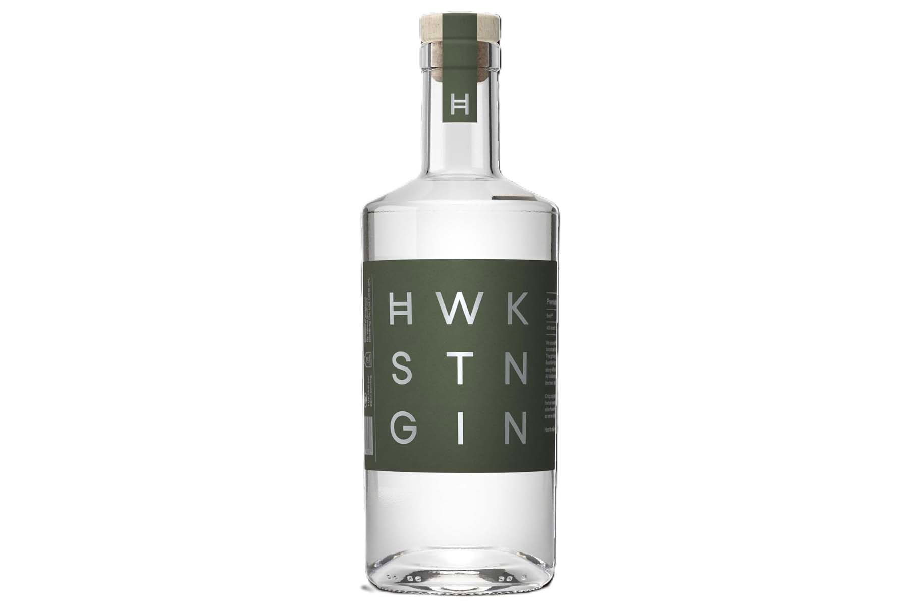 Bottle of Hawkstone Gin