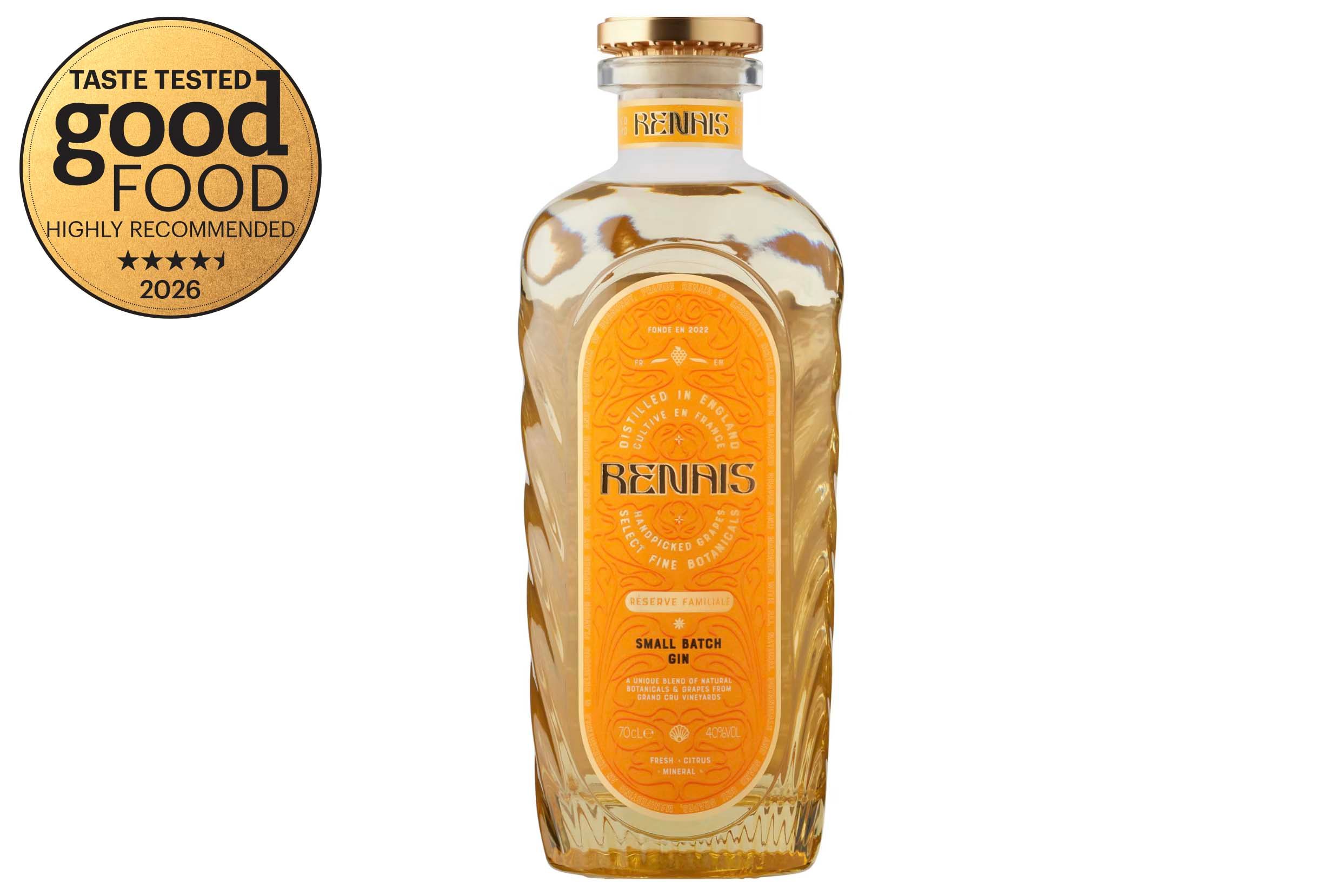 Bottle of Renais Gin